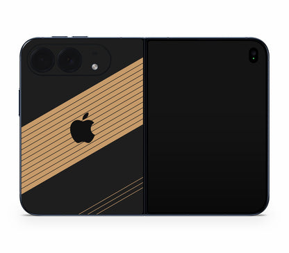 iPhone Duo skin, Discipline, back skin with logo cutout