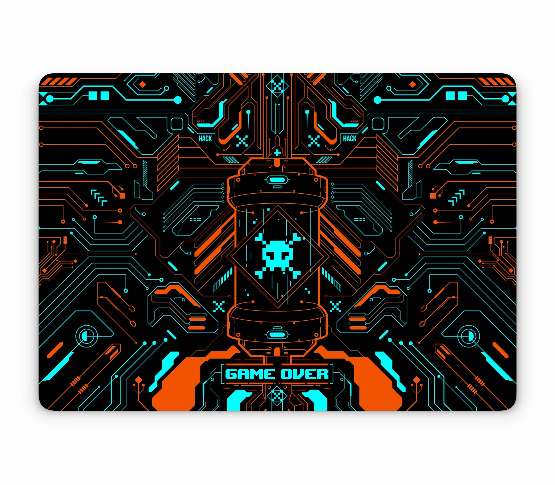 MacBook Air 13" (2024, M3) skin, Fatal Error, top skin
