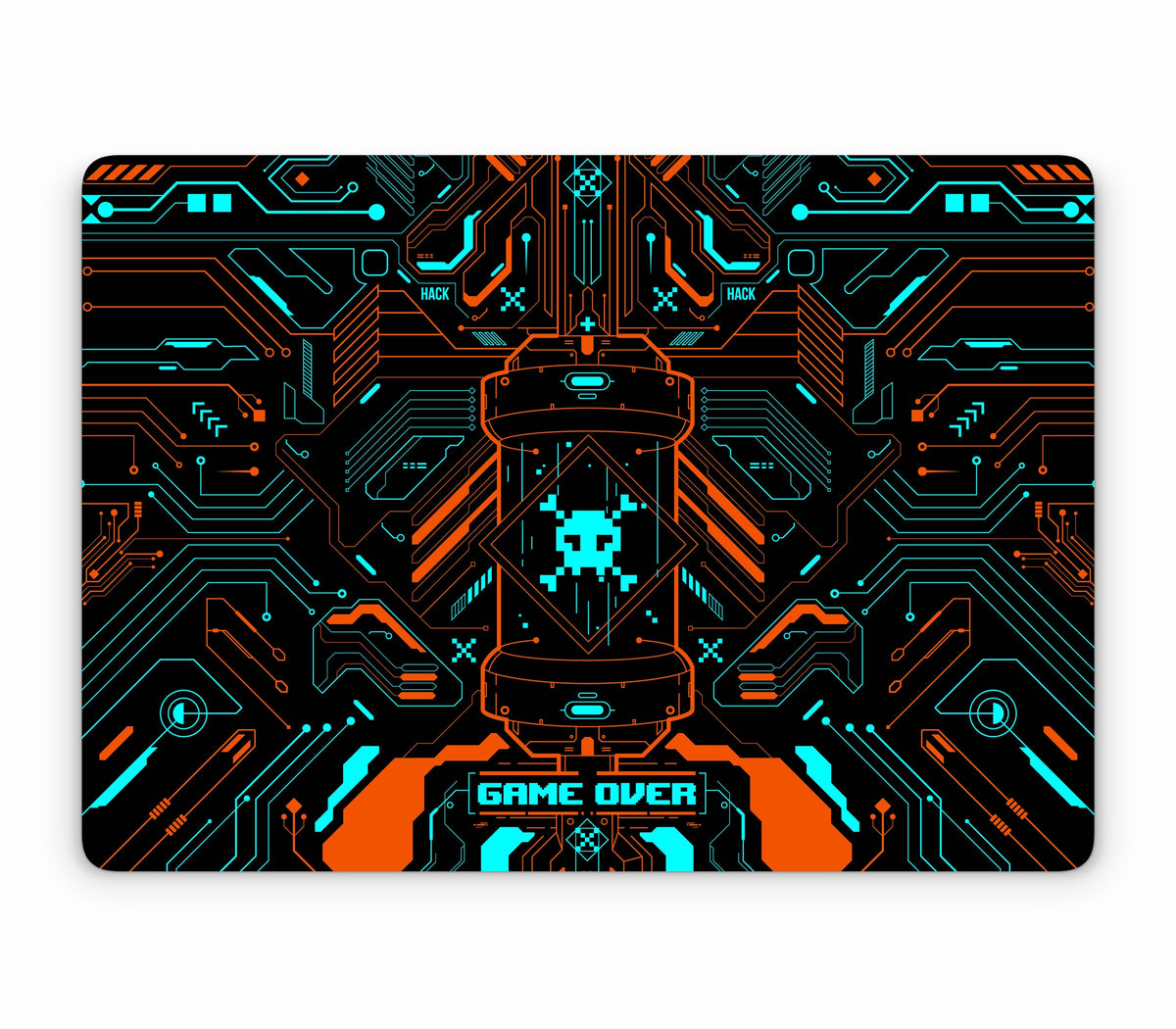MacBook Pro 14" (2025, M5) skin, Fatal Error, top skin