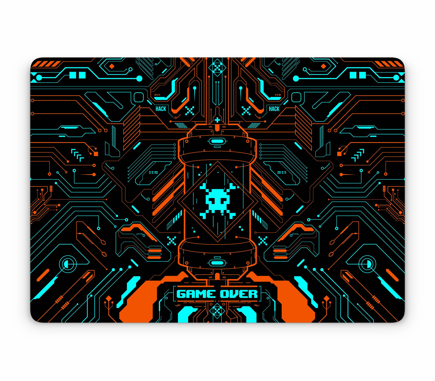 MacBook Pro 14" (2025, M5) skin, Fatal Error, top skin