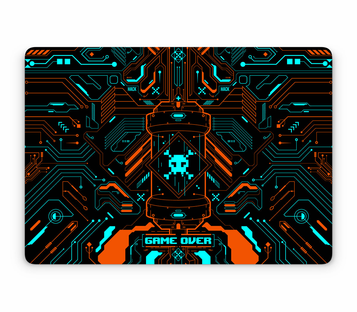 MacBook Air 13" (2018-2019) skin, Fatal Error, top skin