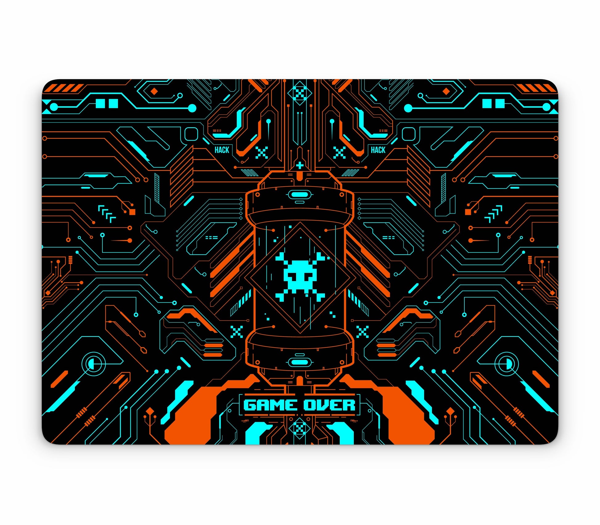 MacBook Air 13" (2025, M4) skin, Fatal Error, top skin