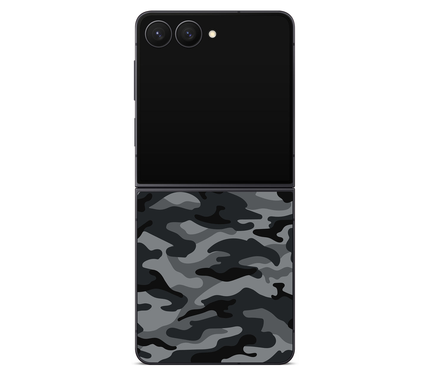 Galaxy Z Flip 7 skin, Urban Camo, back skin