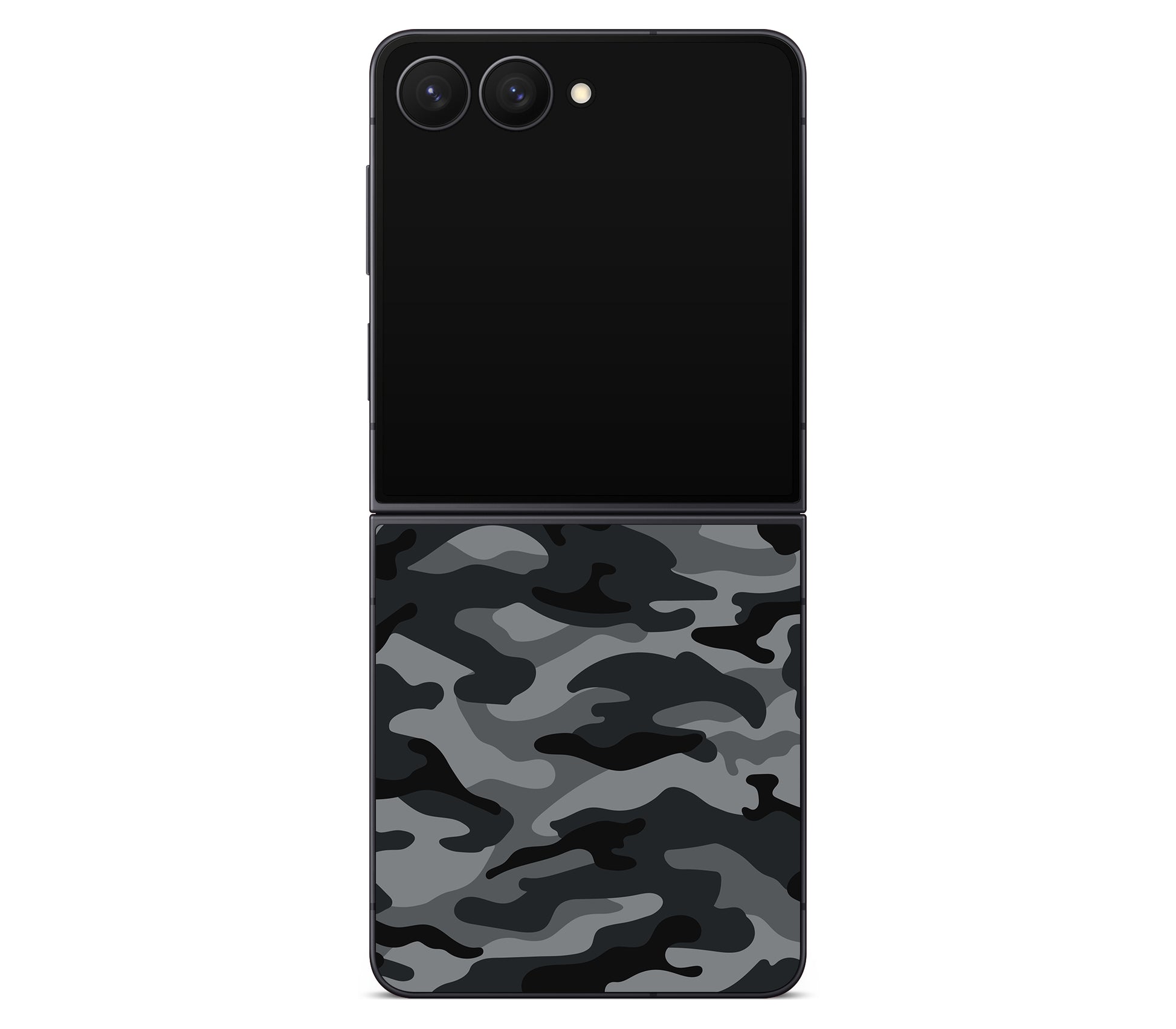 Galaxy Z Flip 7 skin, Urban Camo, back skin