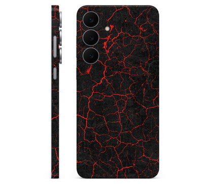 Galaxy S25 FE skin, Hellcrack, full wrap skin