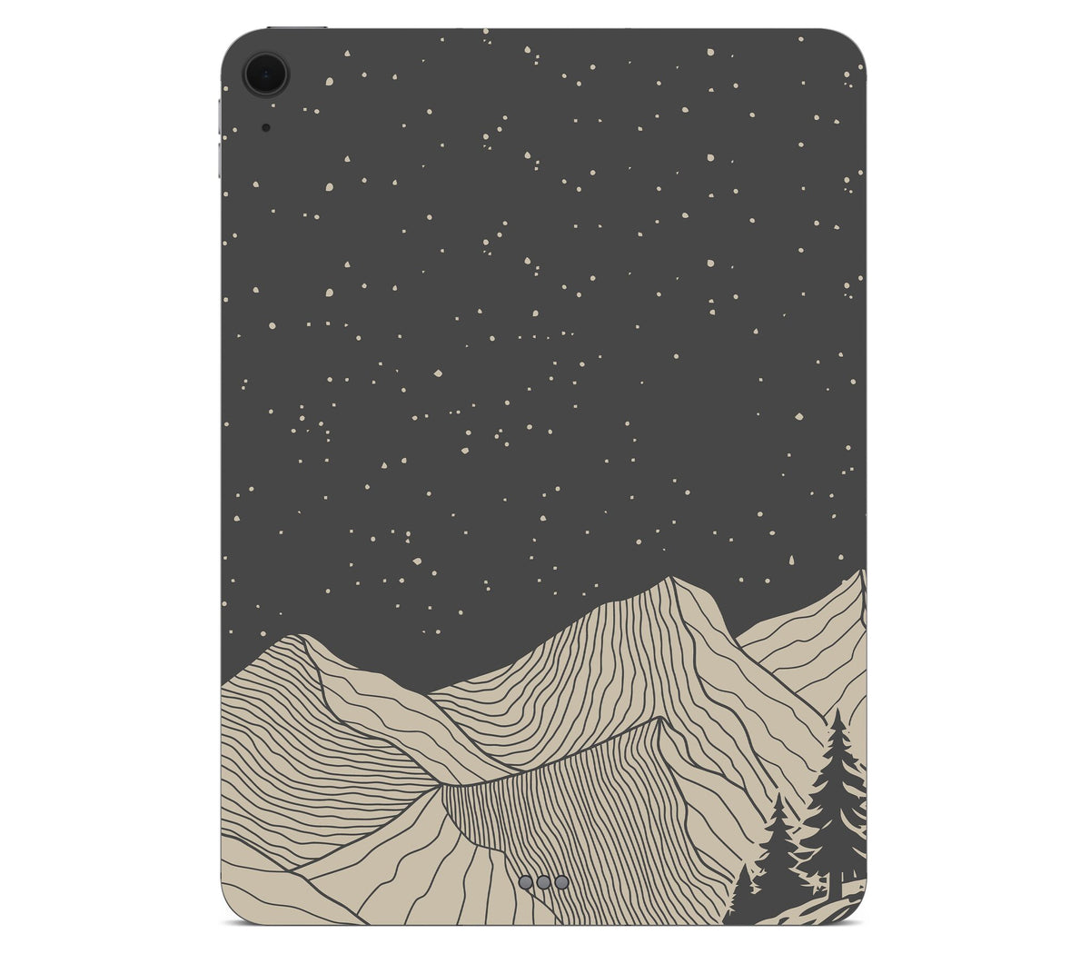 iPad Air 11" (M2) skin, Nightline, back skin without logo cutout