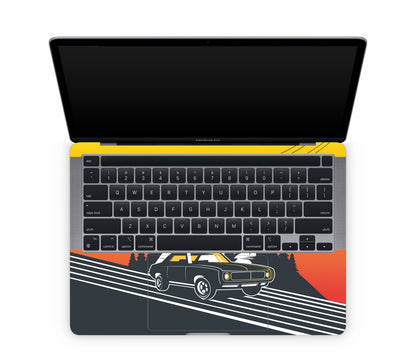MacBook Pro 13" (2020, M1) skin, Last Ride, inside skin