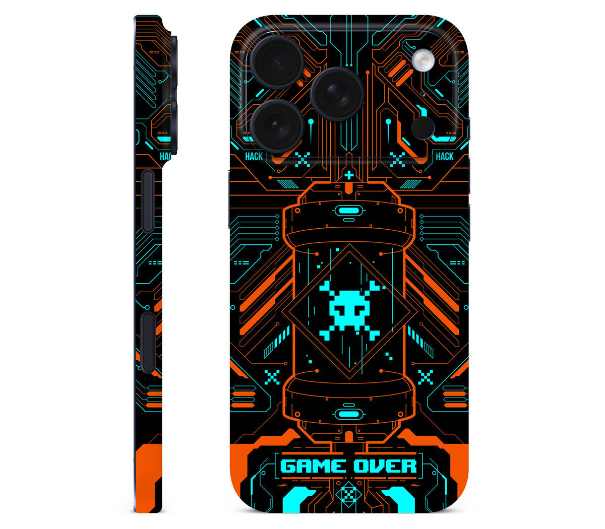 iPhone 18 Pro Max skin, Fatal Error, full wrap skin