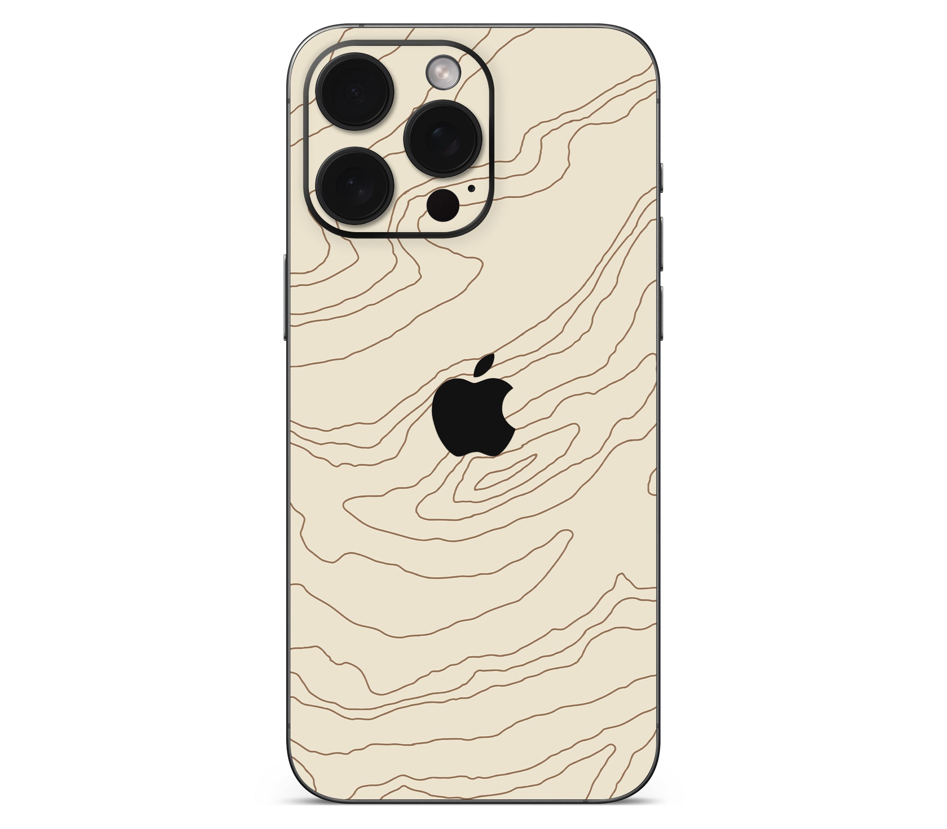 iPhone 15 Pro skin, Dune, back skin with logo cutout