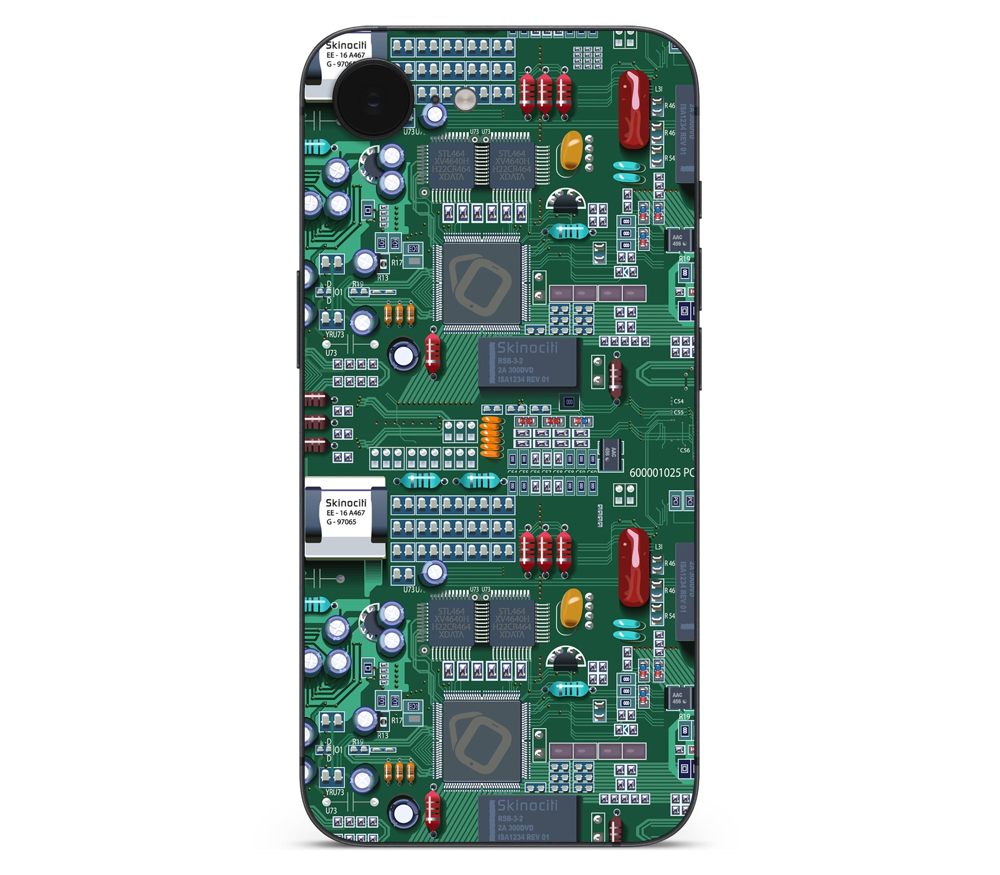 iPhone 17e skin, Terminal, back skin without logo cutout