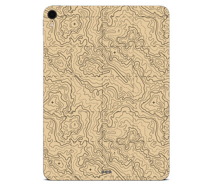 iPad Pro 11" (2018-2019, Gen 1) skin, Lockdown (Sandline), back skin without logo cutout