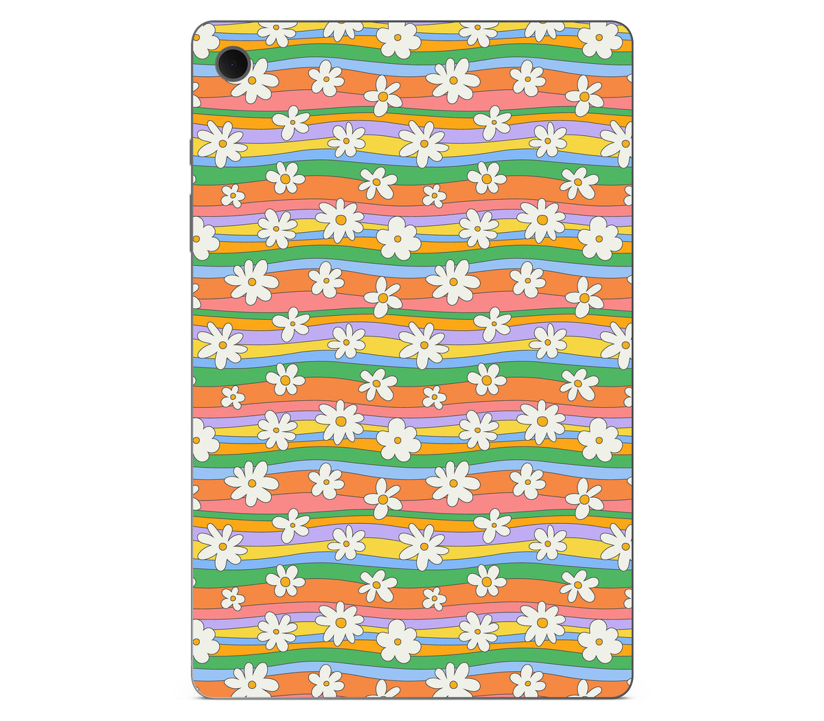Galaxy Tab S10 Lite skin, Daisy Drift, back skin