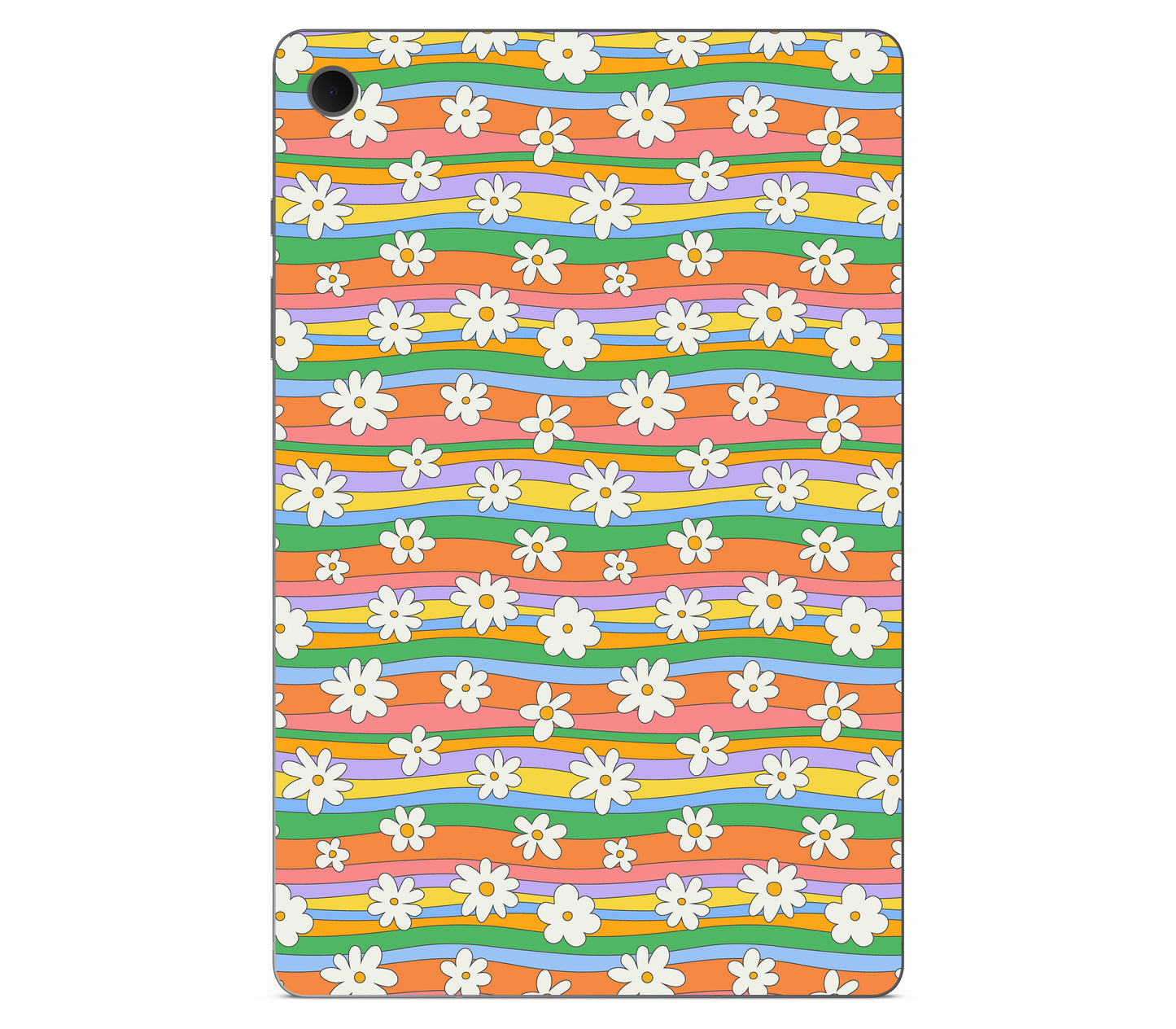 Galaxy Tab S10 Lite skin, Daisy Drift, back skin