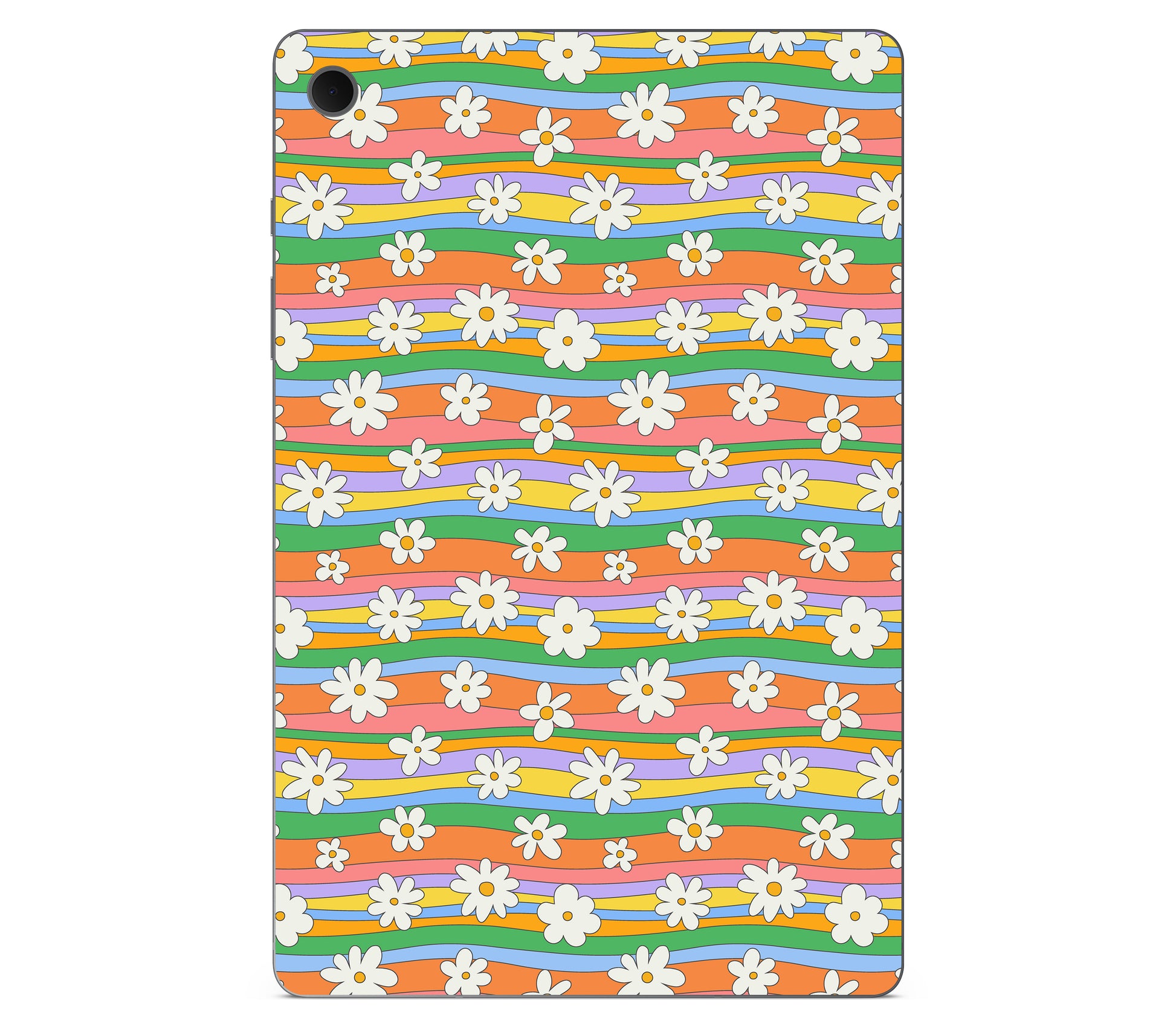 Galaxy Tab S10 Lite skin, Daisy Drift, back skin