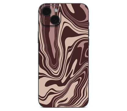 iPhone 15 Plus skin, Vertigo (Fever), back skin without logo cutout