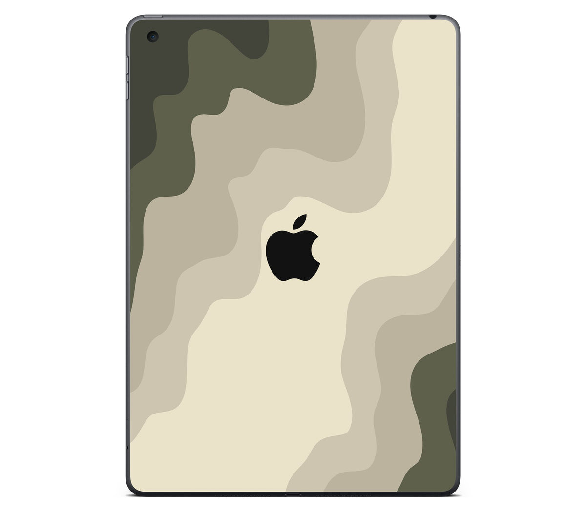 iPad 10.2" (2021, Gen 9) skin, Drift (Mirage), back skin with logo cutout