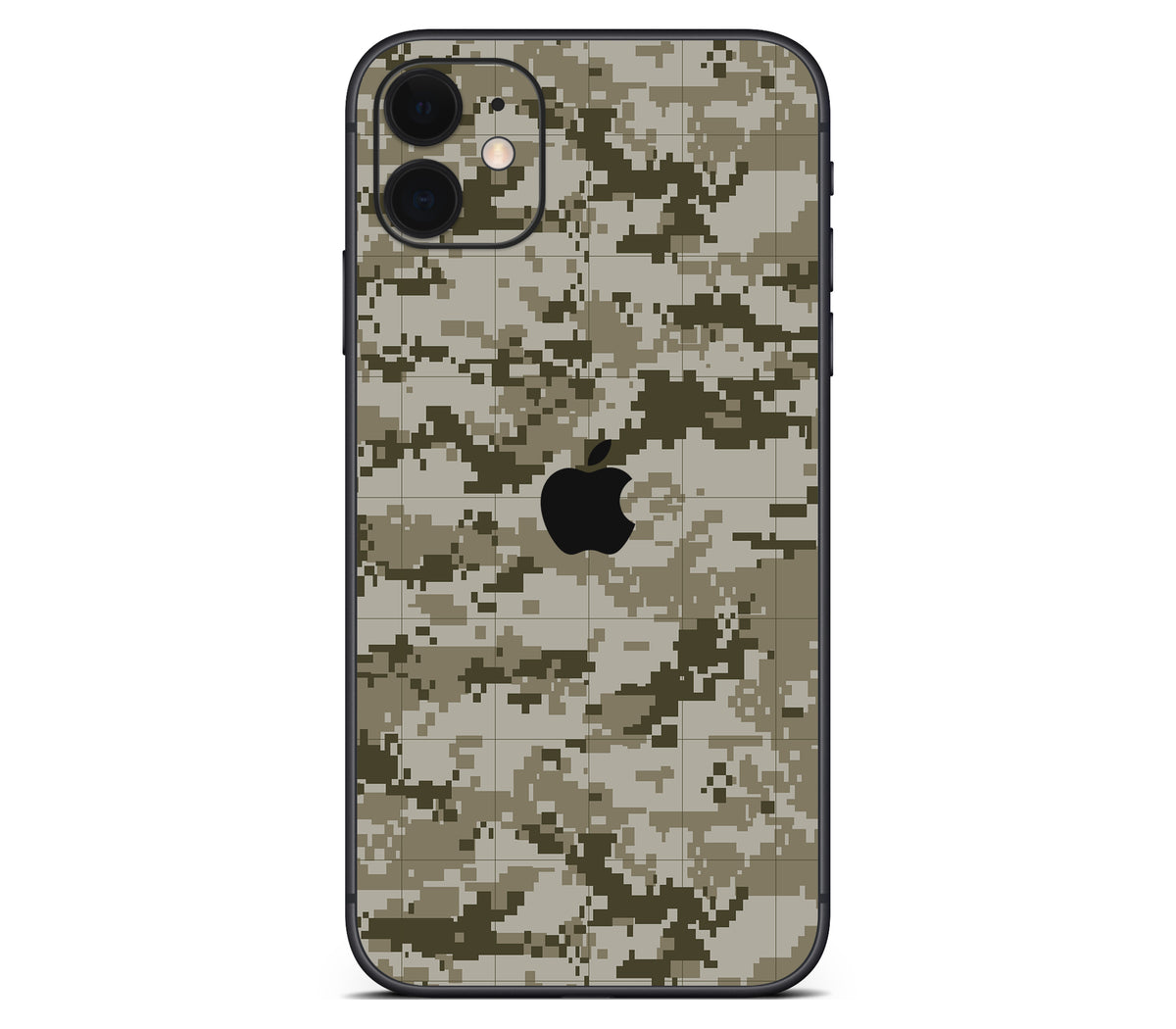 iPhone 11 skin, Stealth Mode, back skin with logo cutout