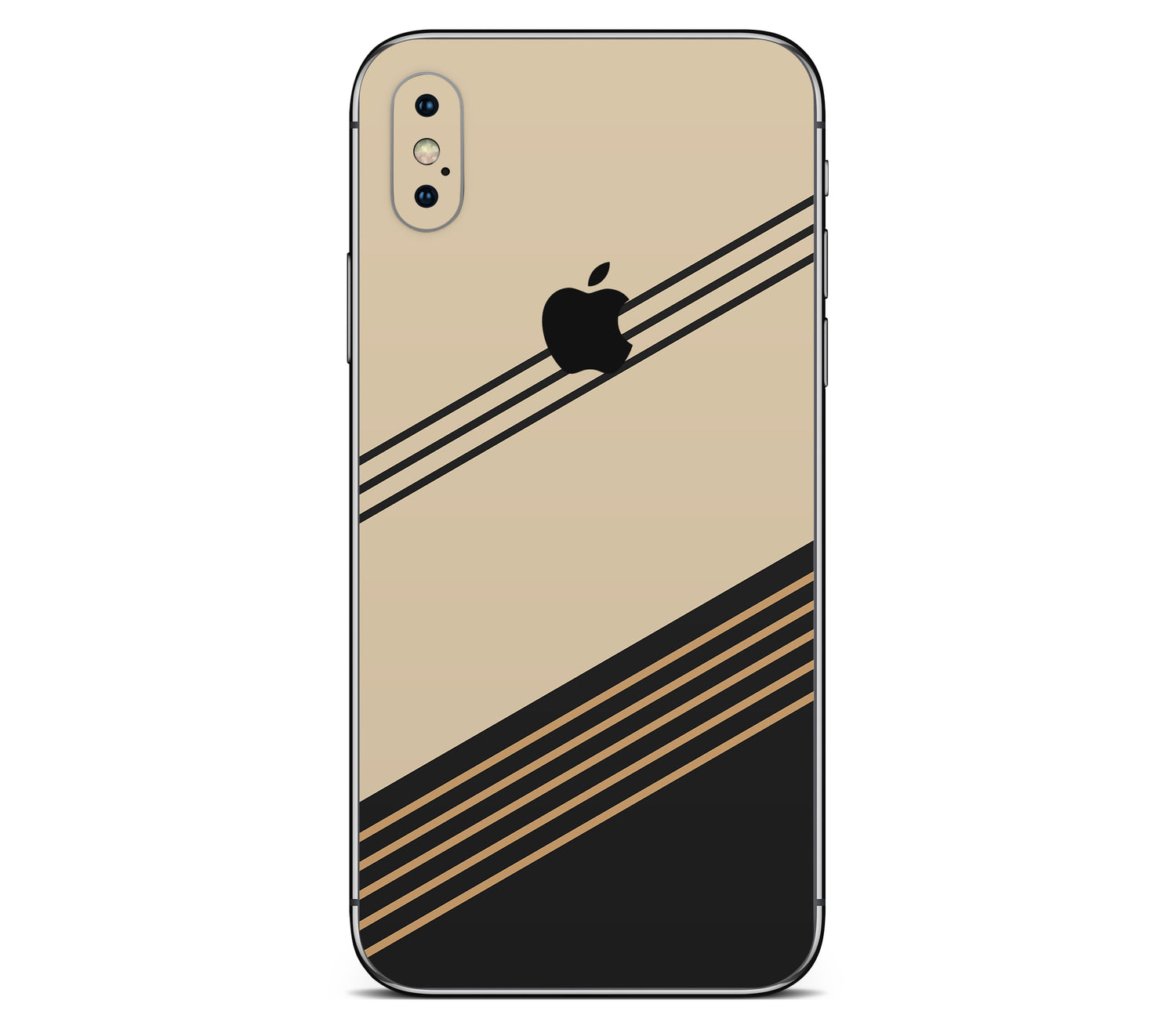 iPhone XS Max skin, Memoir, back skin with logo cutout