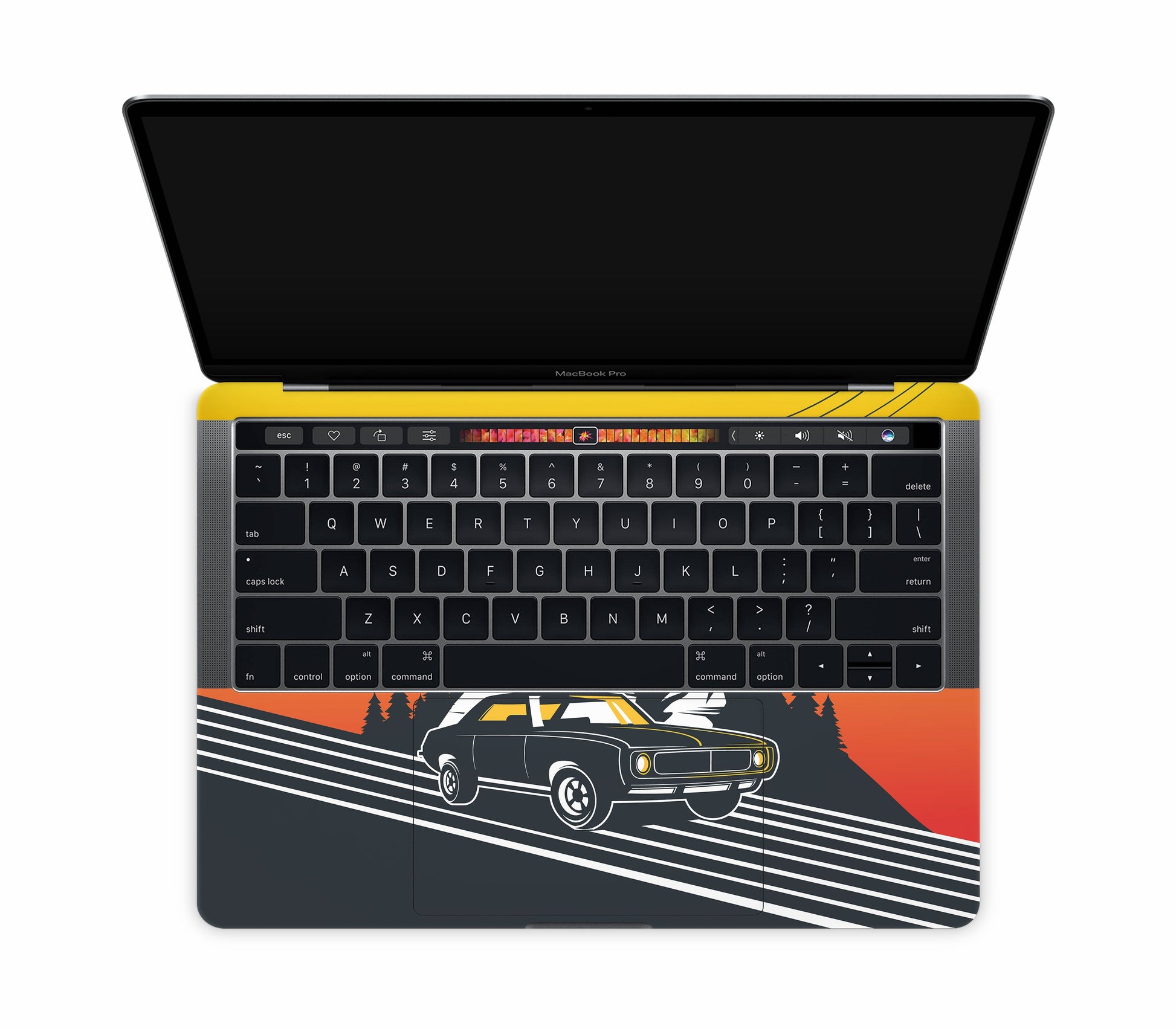 MacBook Pro 13" (2016-2019) Touch Bar skin, Last Ride, inside skin