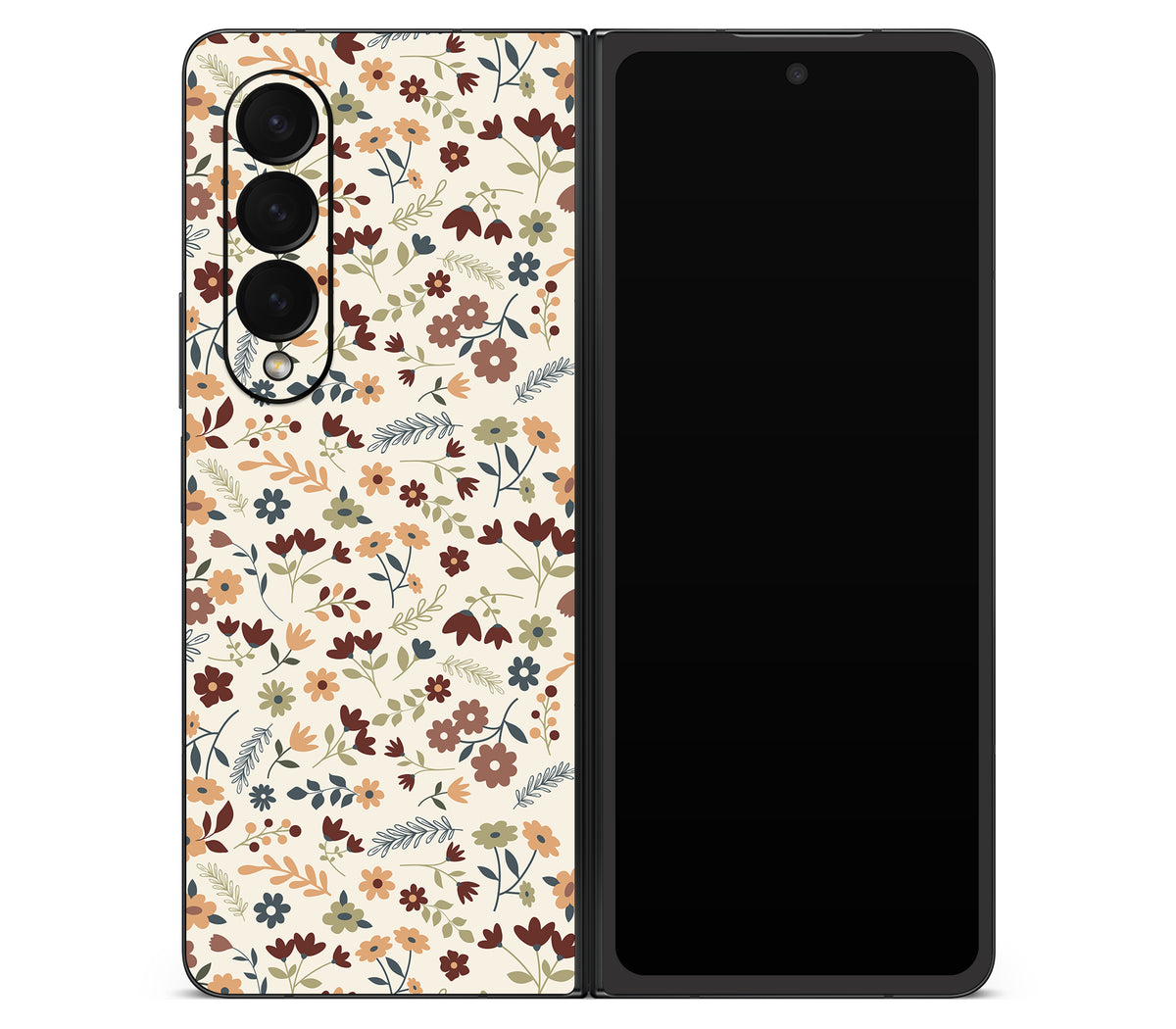 Galaxy Z Fold 4 skin, Kind of Cute, back skin