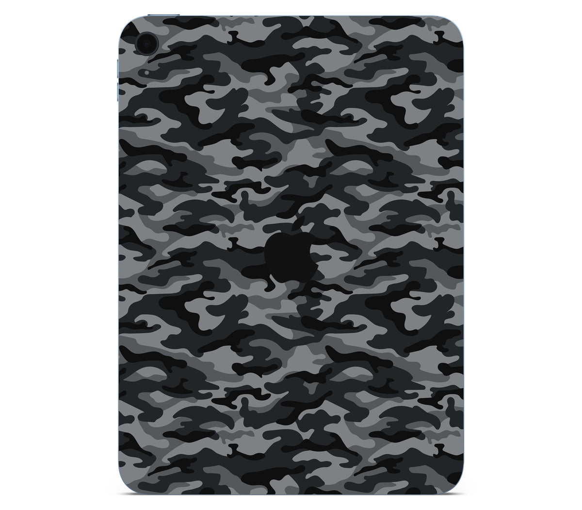 iPad 10.9" (2025, Gen 11) skin, Urban Camo, back skin with logo cutout