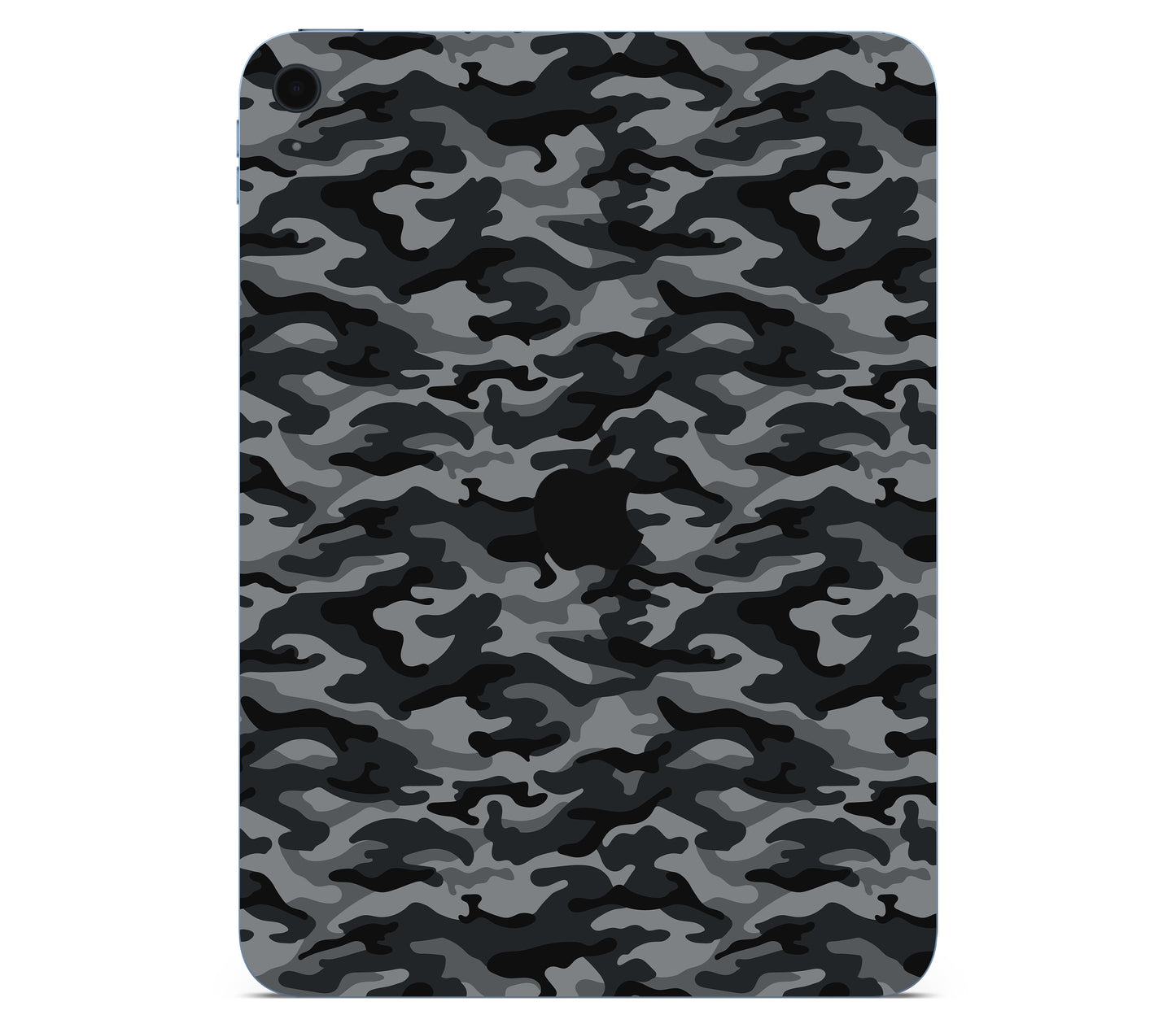 iPad 10.9" (2025, Gen 11) skin, Urban Camo, back skin with logo cutout