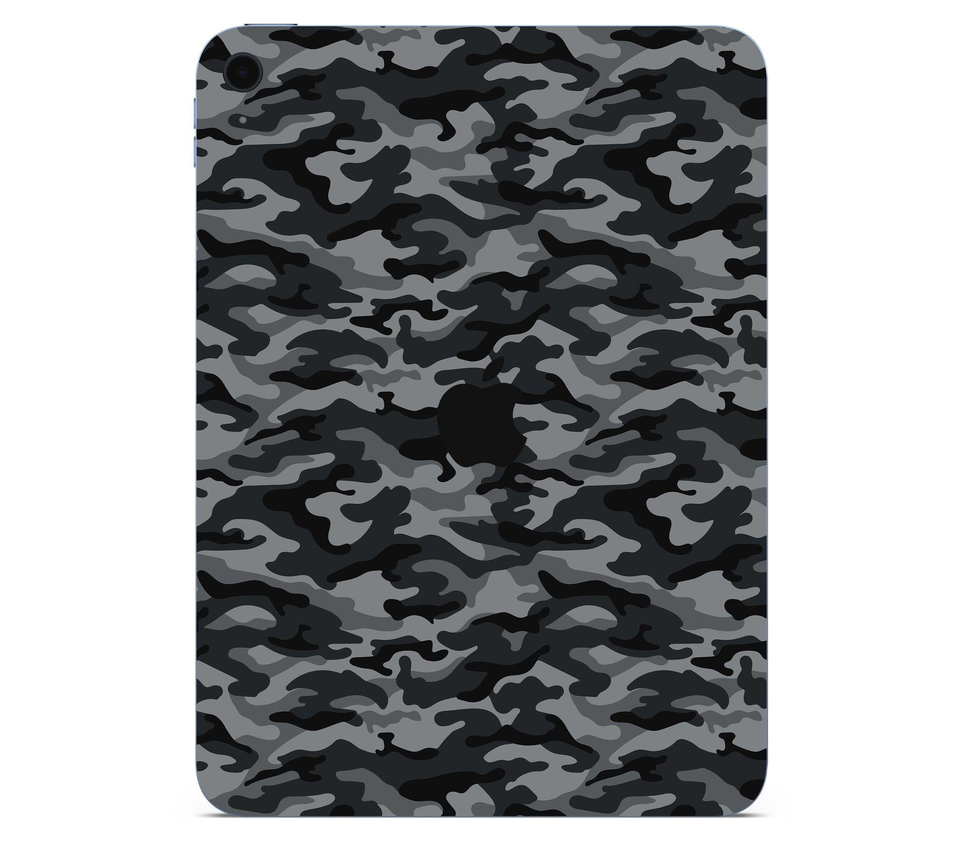 iPad 10.9" (2025, Gen 11) skin, Urban Camo, back skin with logo cutout