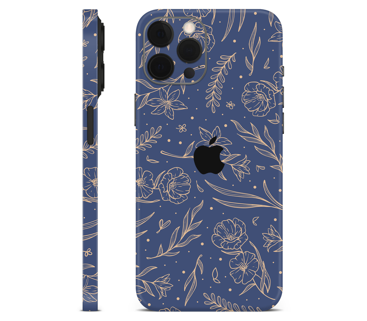 iPhone 12 Pro skin, Twilight, full wrap with logo cutout