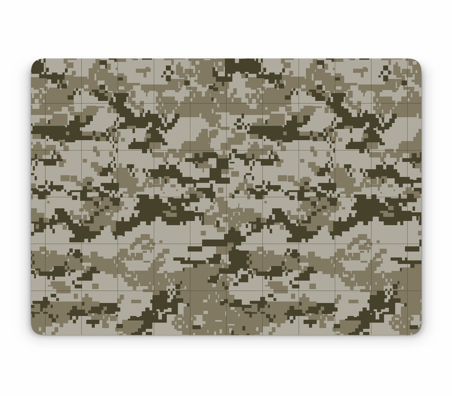 MacBook Air 13" (2025, M4) skin, Stealth Mode, top skin without logo cutout