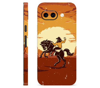 Google Pixel 10A skin, Cowboy, full wrap skin