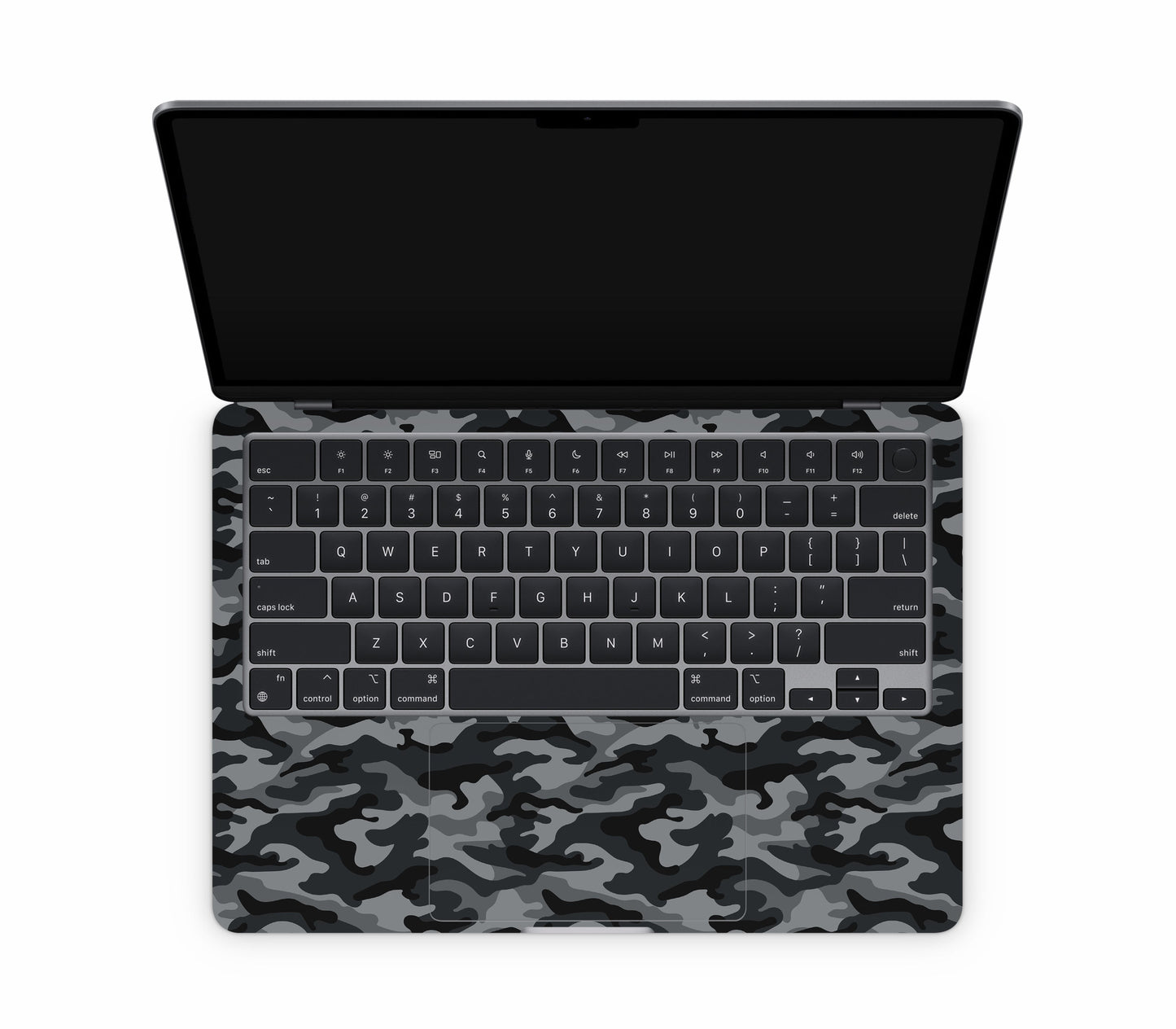 MacBook Air 13" (2025, M4) skin, Urban Camo, inside skin