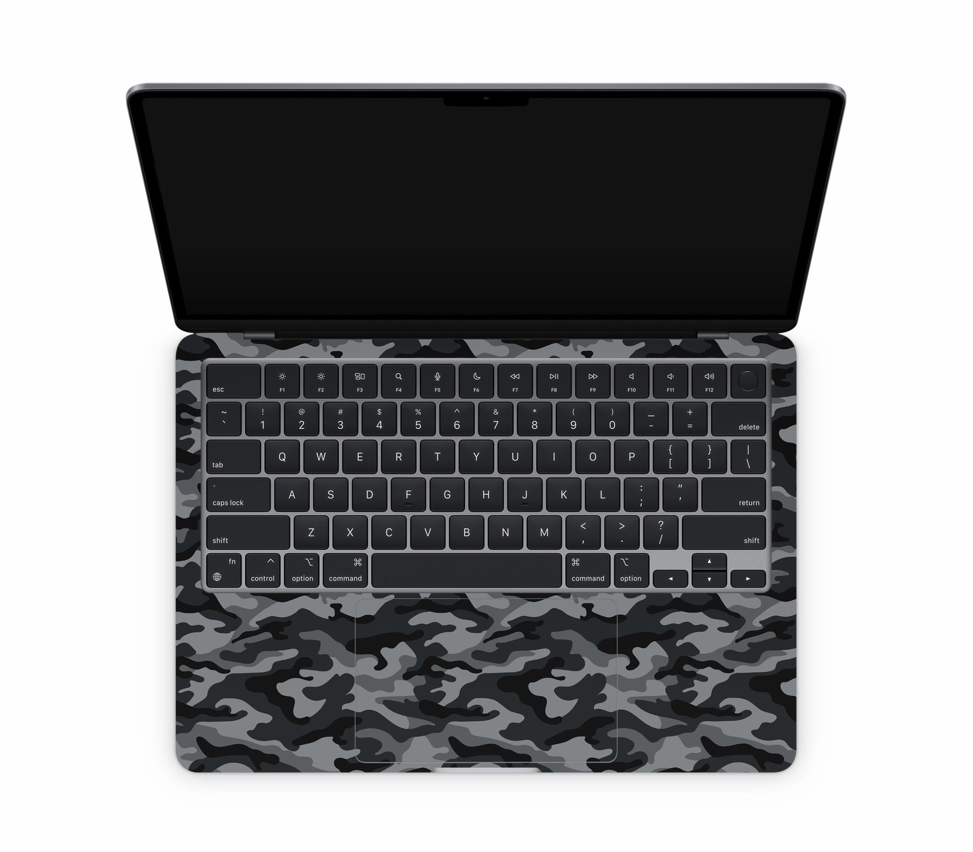 MacBook Air 13" (2025, M4) skin, Urban Camo, inside skin