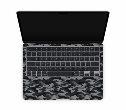 MacBook Air 13" (2025, M4) skin, Urban Camo, inside skin