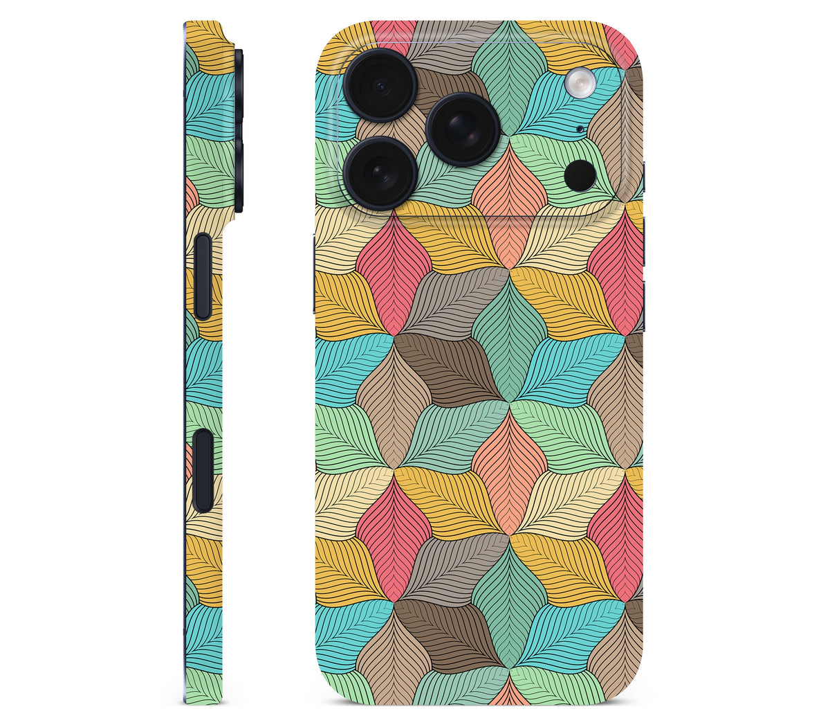 iPhone 18 Pro Max skin, Blossom, full wrap without logo cutout