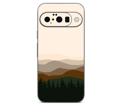 Google Pixel 10 skin, Sierra Dusk, full wrap skin