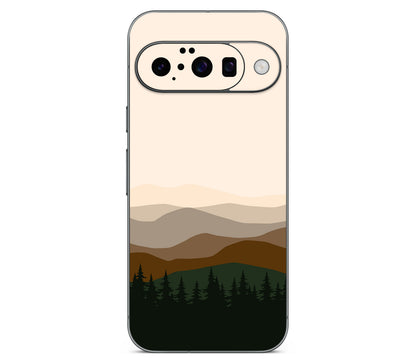 Google Pixel 11 skin, Sierra Dusk, full wrap skin