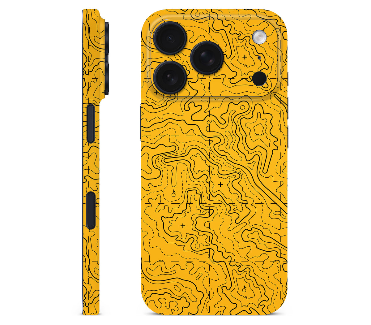 iPhone 18 Pro skin, Lockdown (No Return), full wrap without logo cutout