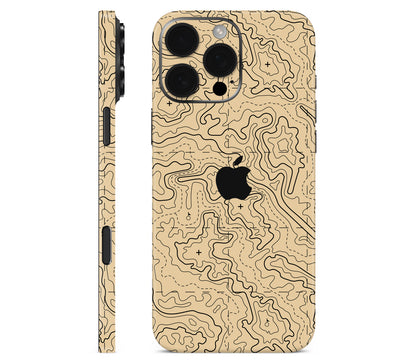 iPhone 16 Pro Max skin, Lockdown (Sandline), full wrap with logo cutout