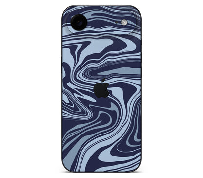 iPhone Air skin, Vertigo (Blur), back skin with logo cutout