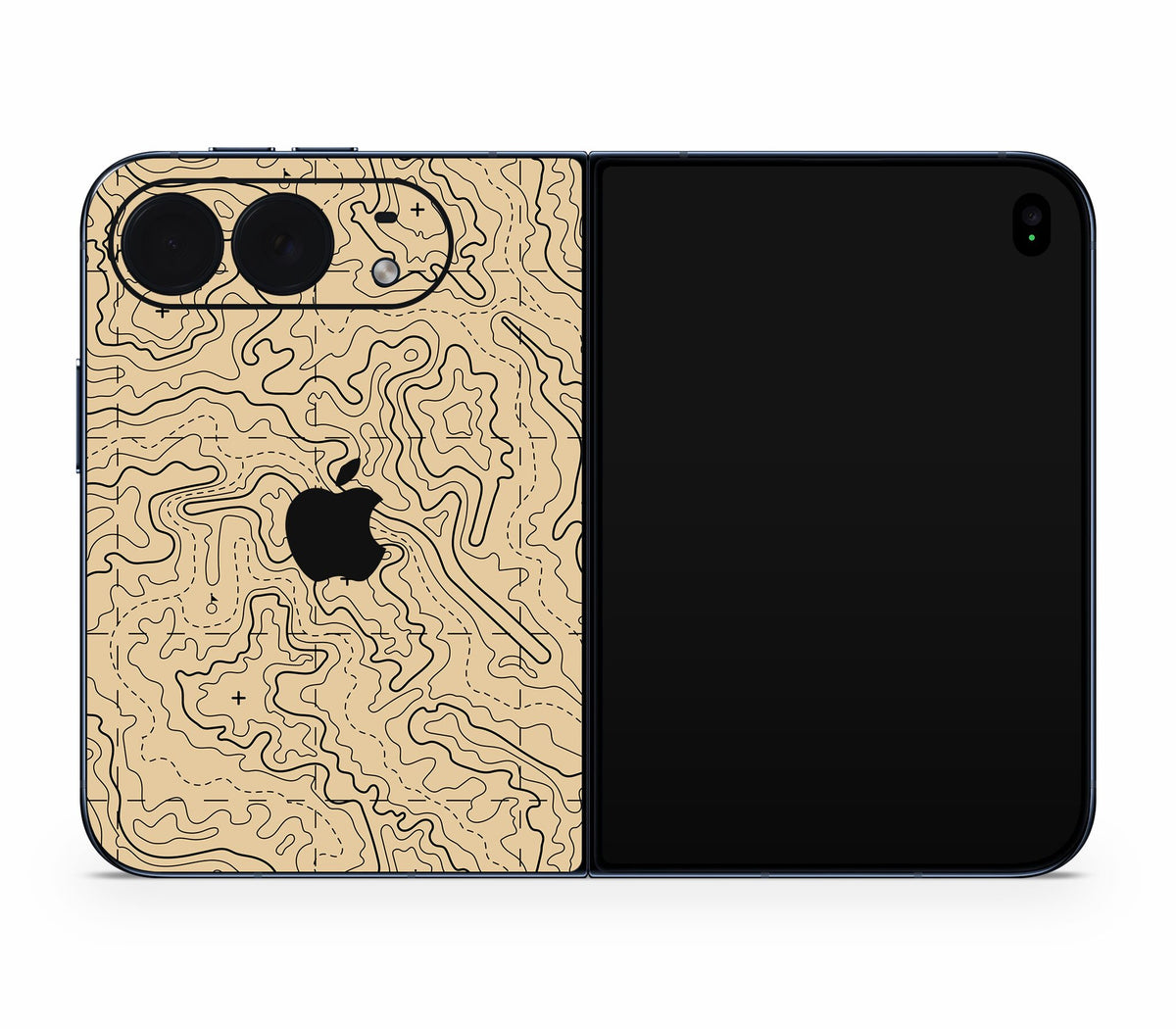 iPhone Duo skin, Lockdown (Sandline), back skin with logo cutout