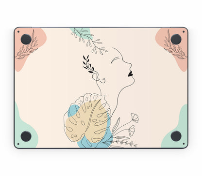 MacBook Air 13" (2022, M2) skin, Bliss, bottom skin