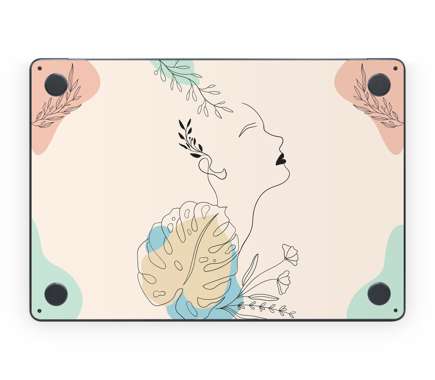 MacBook Air 13" (2024, M3) skin, Bliss, bottom skin