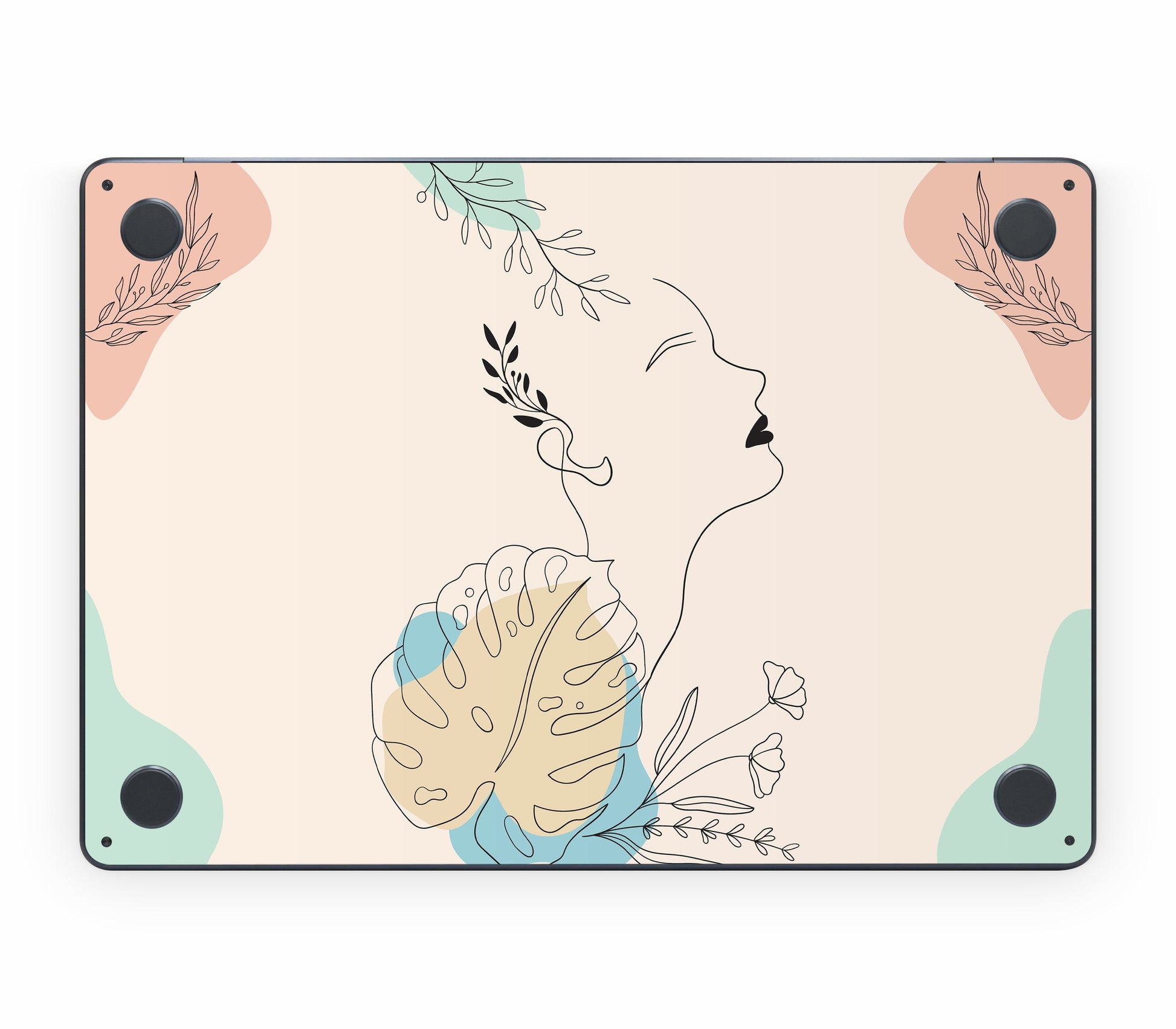 MacBook Air 13" (2025, M4) skin, Bliss, bottom skin
