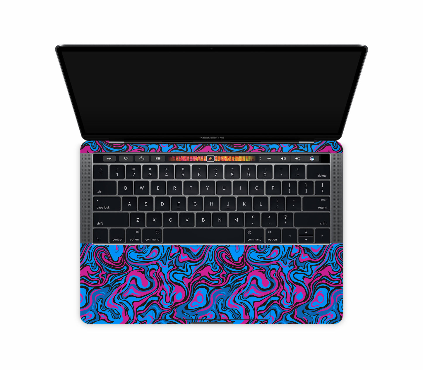 MacBook Pro 13" (2018 - 2019, Touch Bar) skin, Brain Drain, inside skin