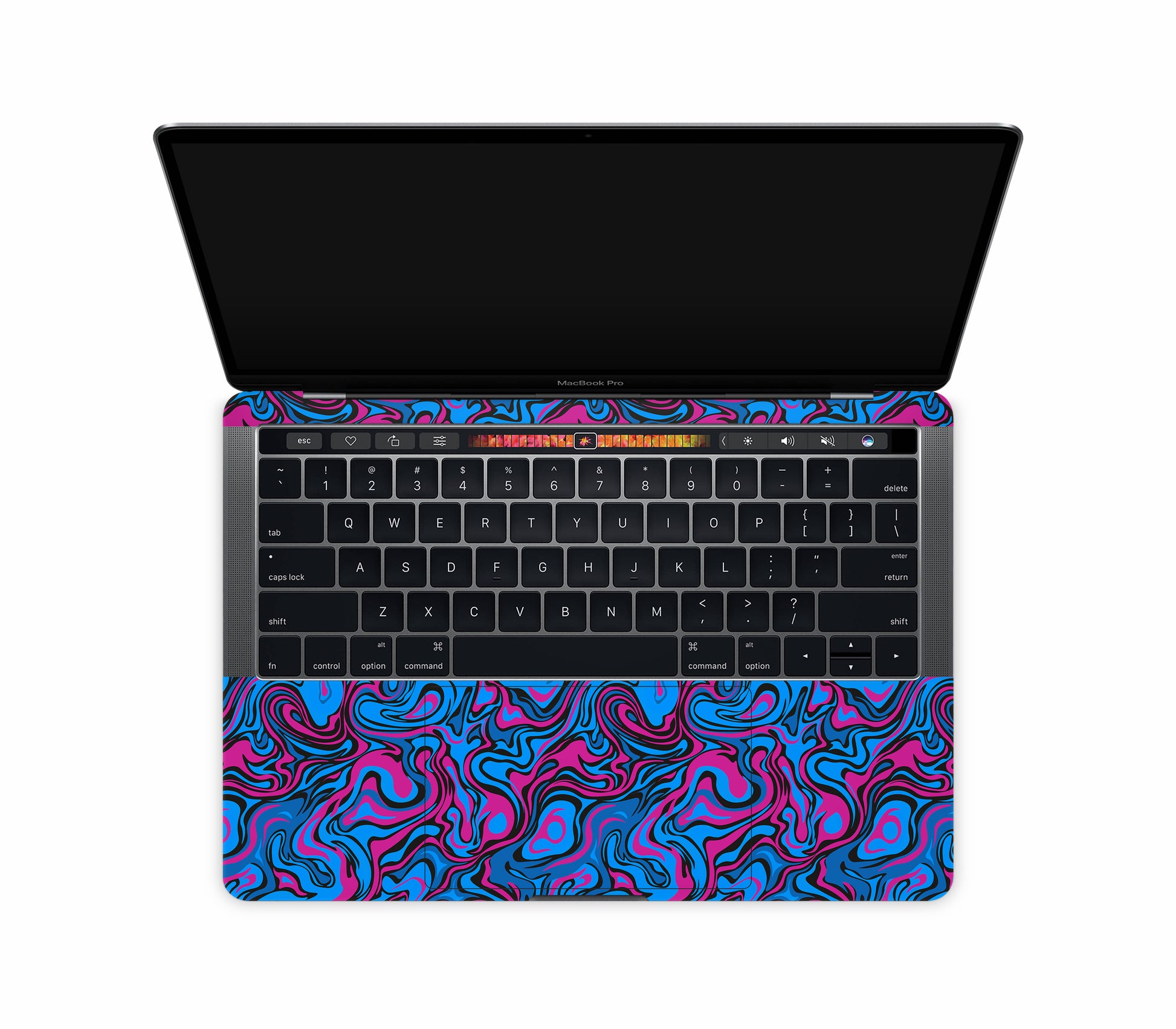 MacBook Pro 13" (2018 - 2019, Touch Bar) skin, Brain Drain, inside skin