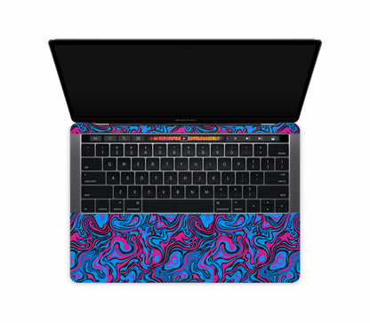 MacBook Pro 13" (2018 - 2019, Touch Bar) skin, Brain Drain, inside skin