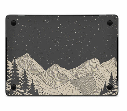 MacBook Pro 15" (2016, Touch Bar) skin, Nightline, bottom skin