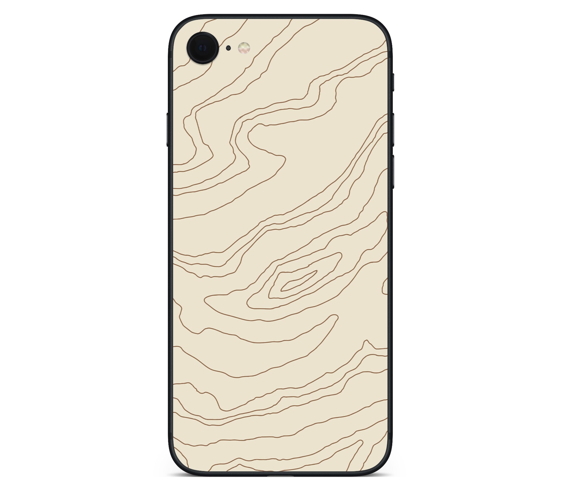 iPhone SE 2022 Gen3 skin, Dune, back skin without logo cutout