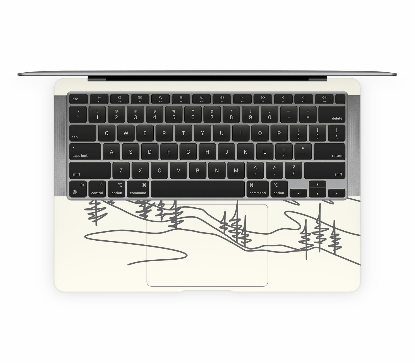 MacBook Air 13" (2020, M1) skin, Offline, inside skin