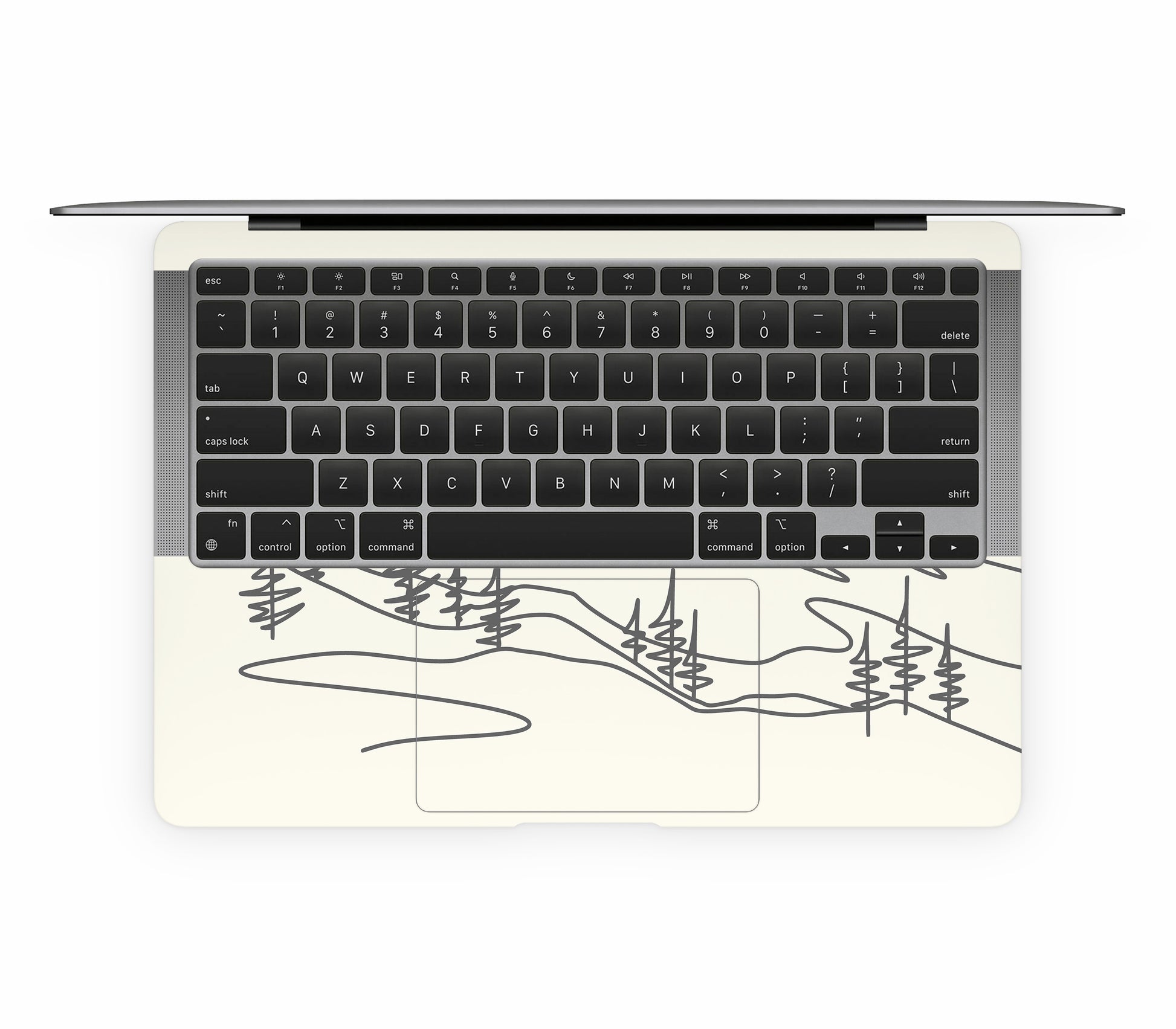 MacBook Air 13" (2020, M1) skin, Offline, inside skin